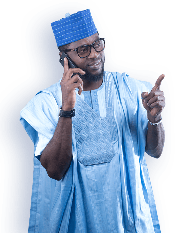 Homme en boubou